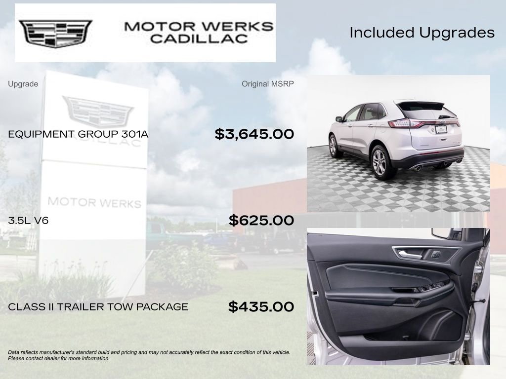 Used 2017 Ford Edge Titanium w/ Equipment Group 301A AWD/4WD image 9