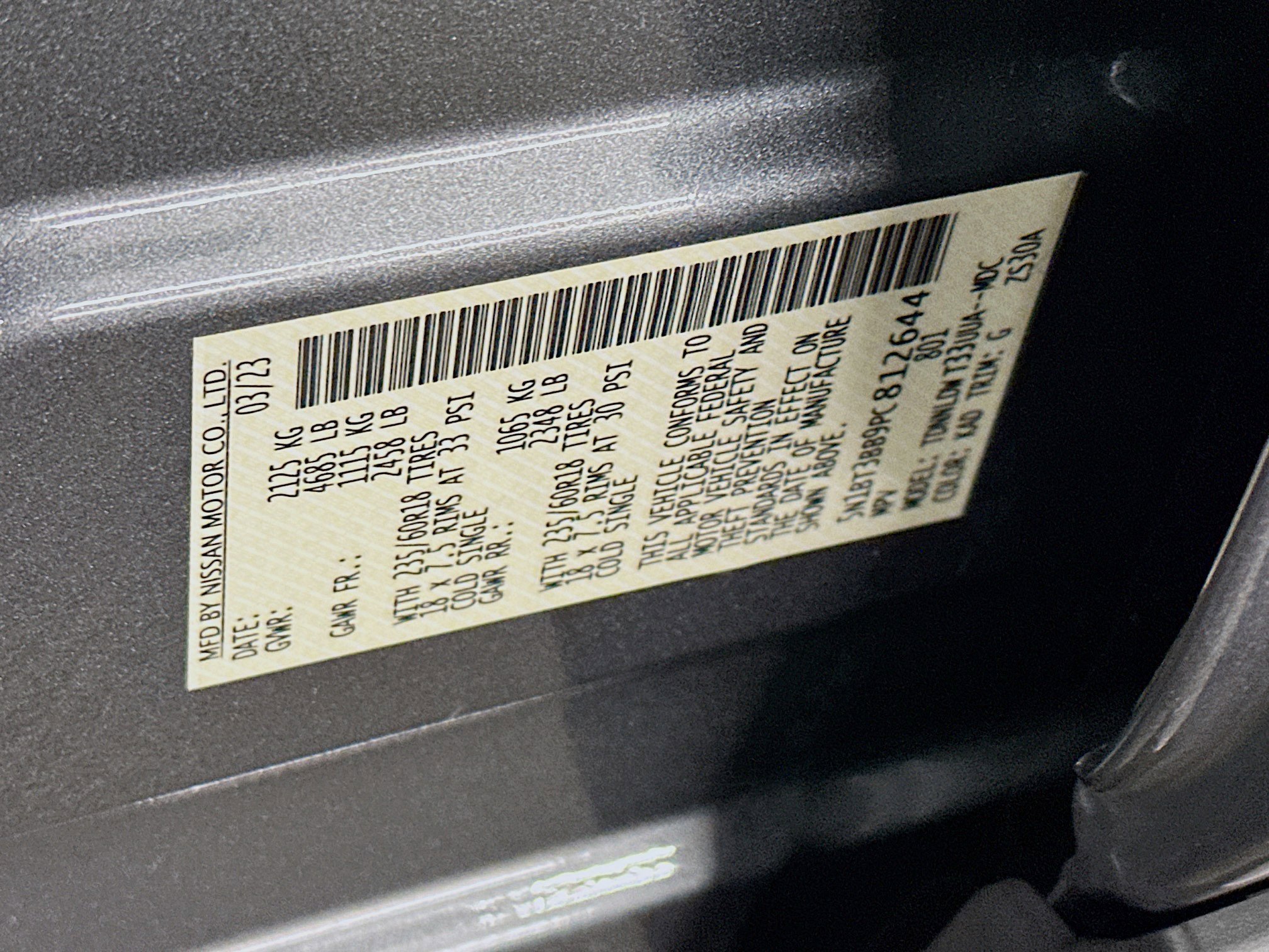 Used 2023 Nissan Rogue SV image 12