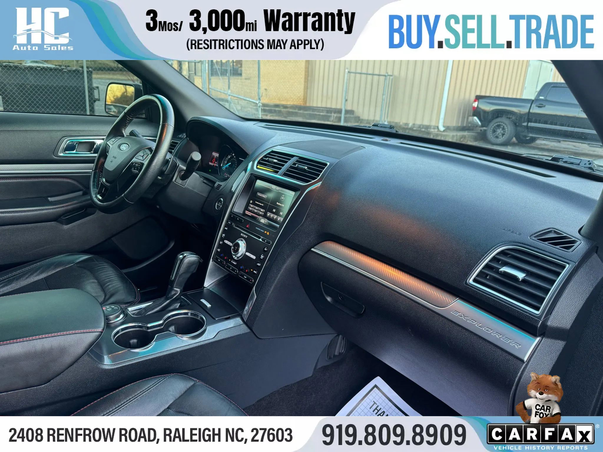 Used 2016 Ford Explorer Sport w/ Equipment Group 401A image 21