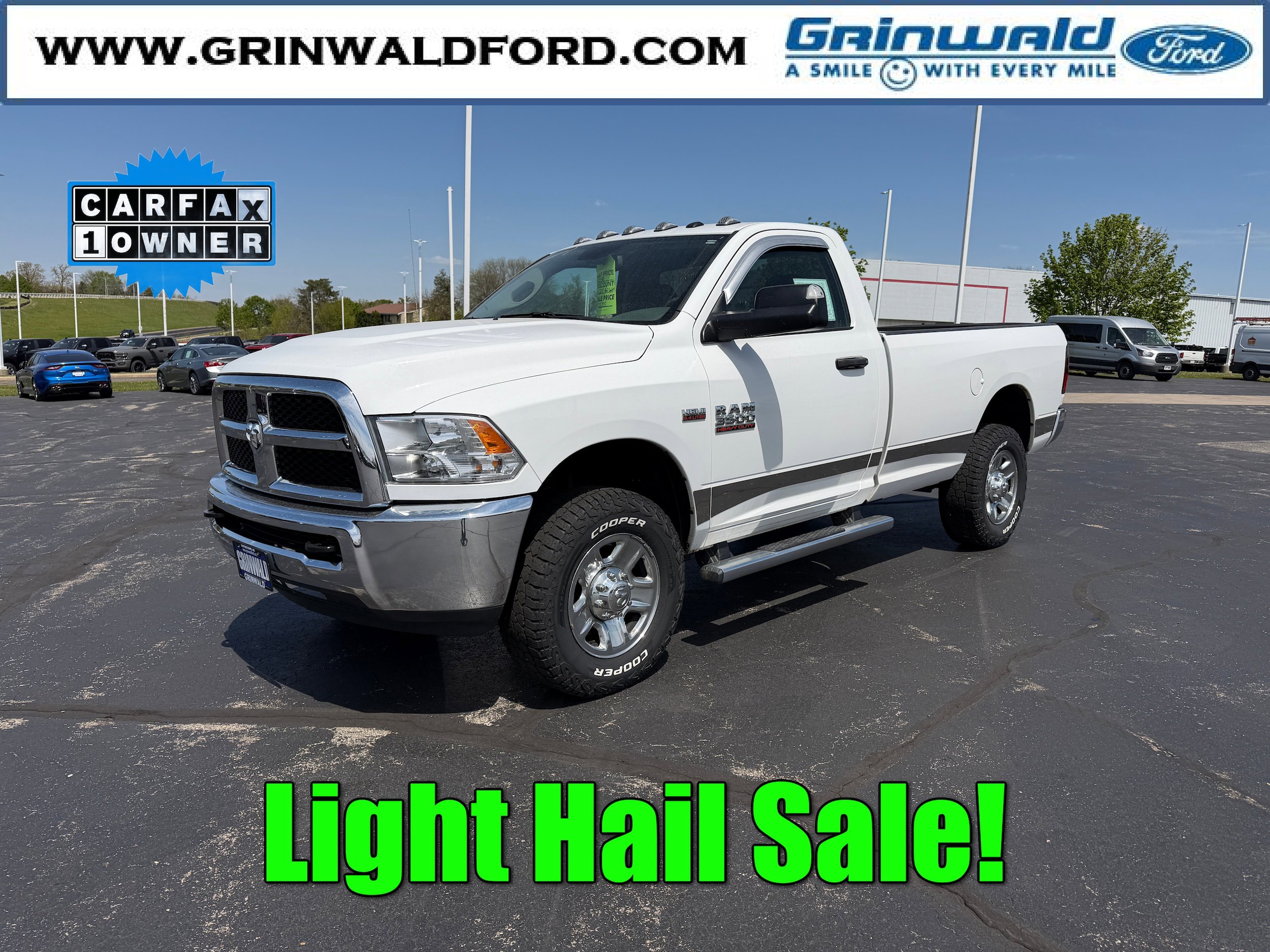 Used 2017 RAM 3500 Tradesman w/ Chrome Appearance Group