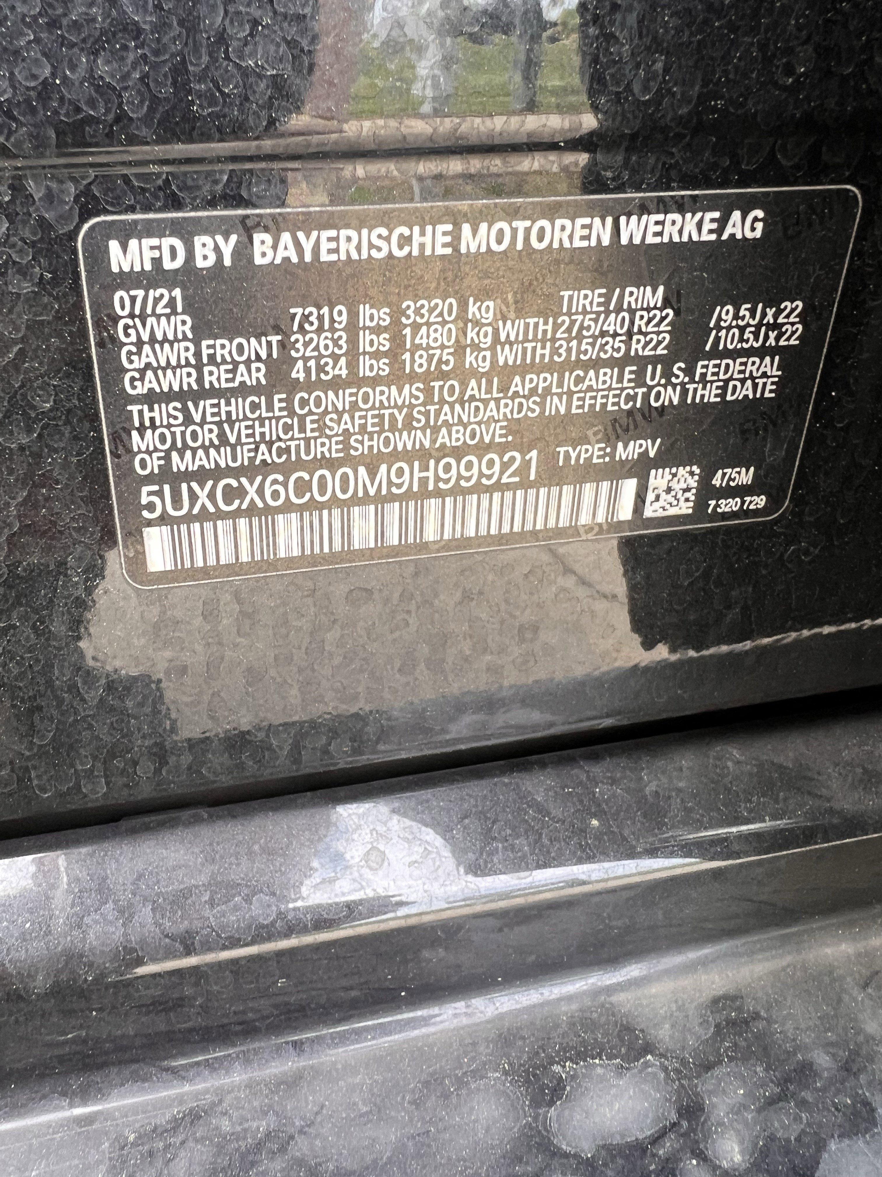 Used 2021 BMW X7 M50i image 37