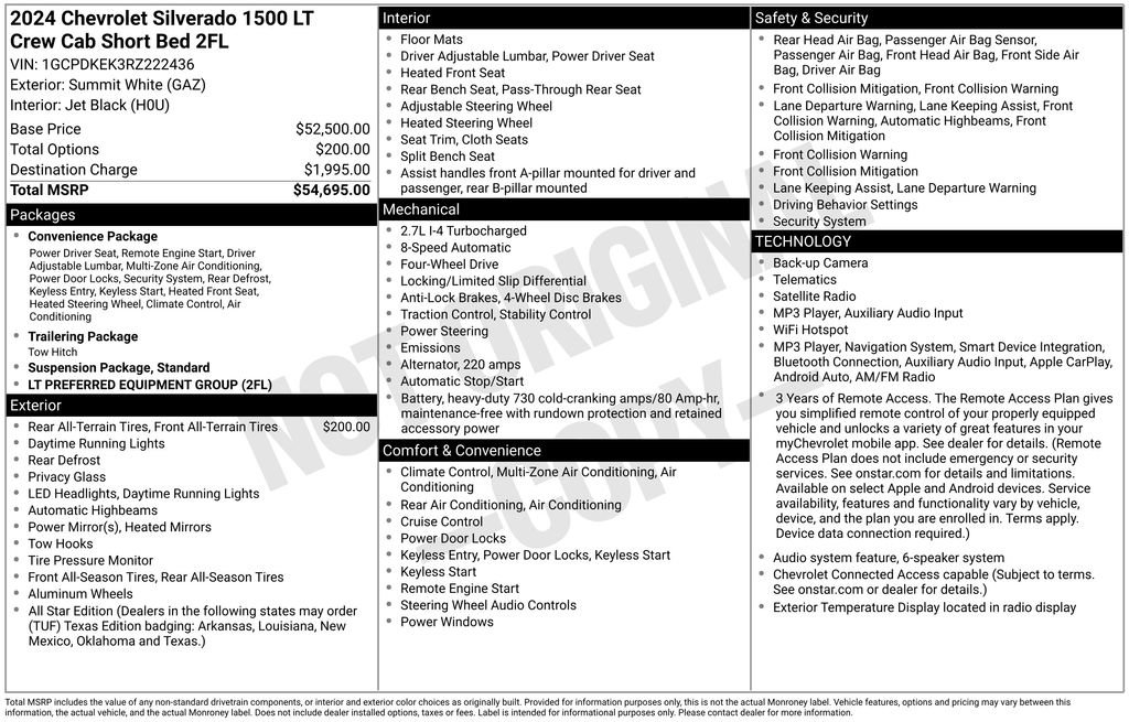 Certified 2024 Chevrolet Silverado 1500 LT AWD/4WD image 5