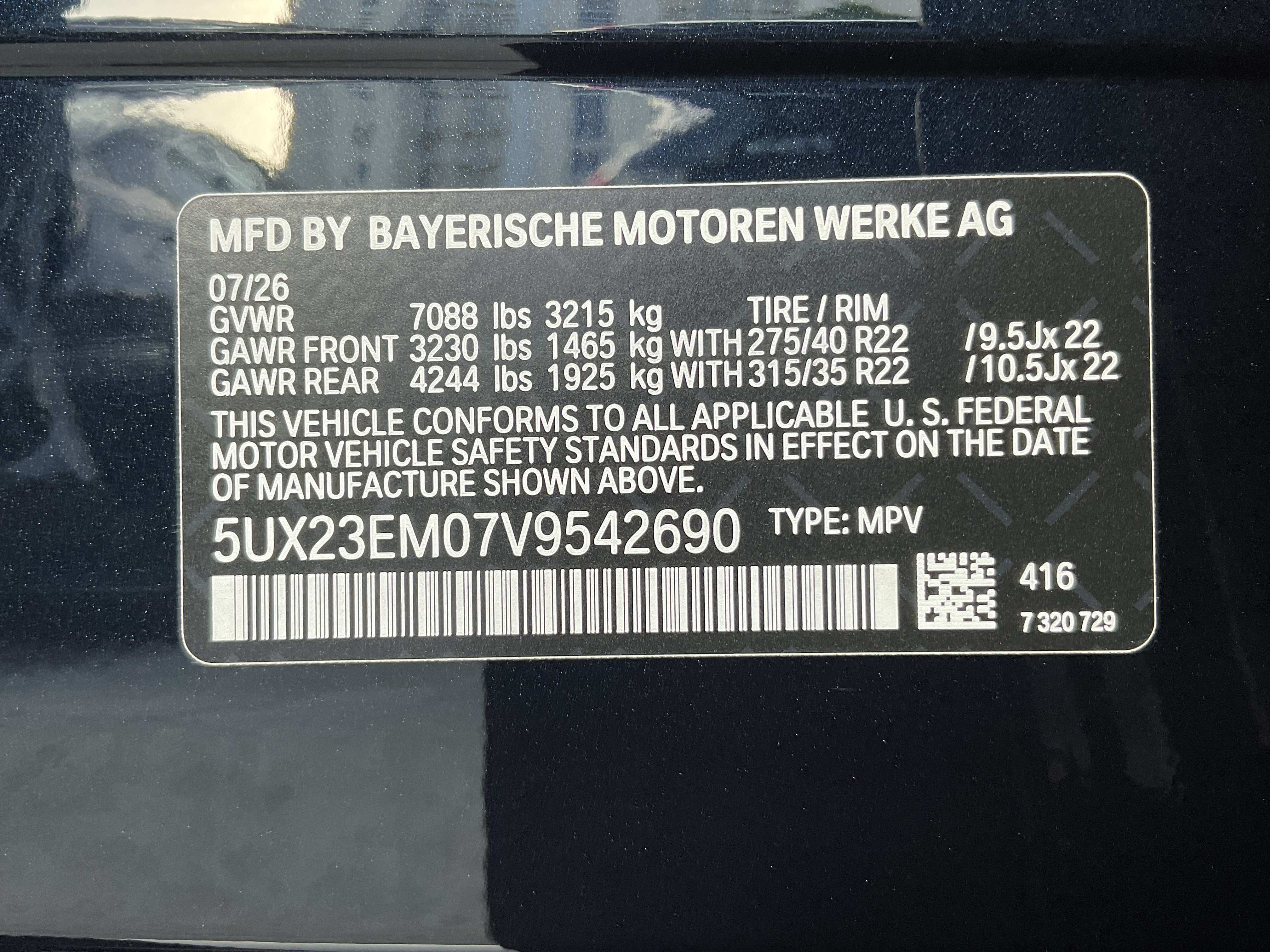 New 2027 BMW X7 xDrive40i w/ M Sport Package AWD/4WD image 36