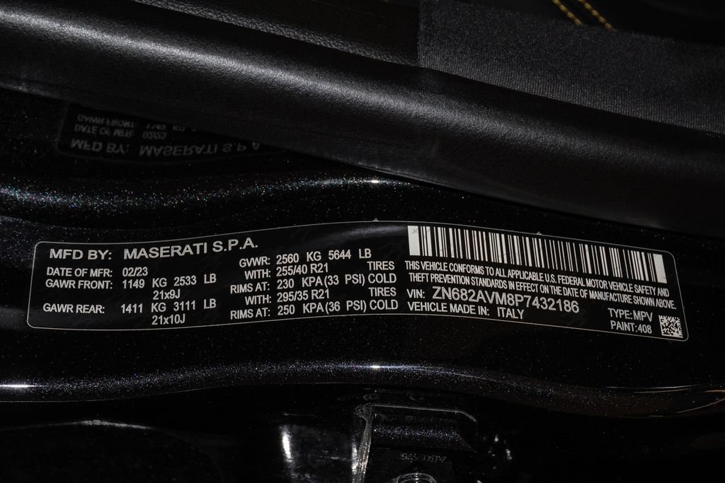 Certified 2023 Maserati Grecale Modena AWD/4WD image 29