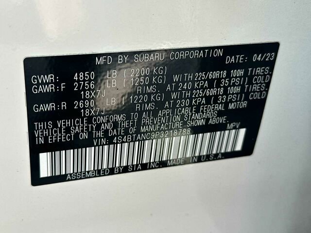 Certified 2023 Subaru Outback Limited AWD/4WD image 37