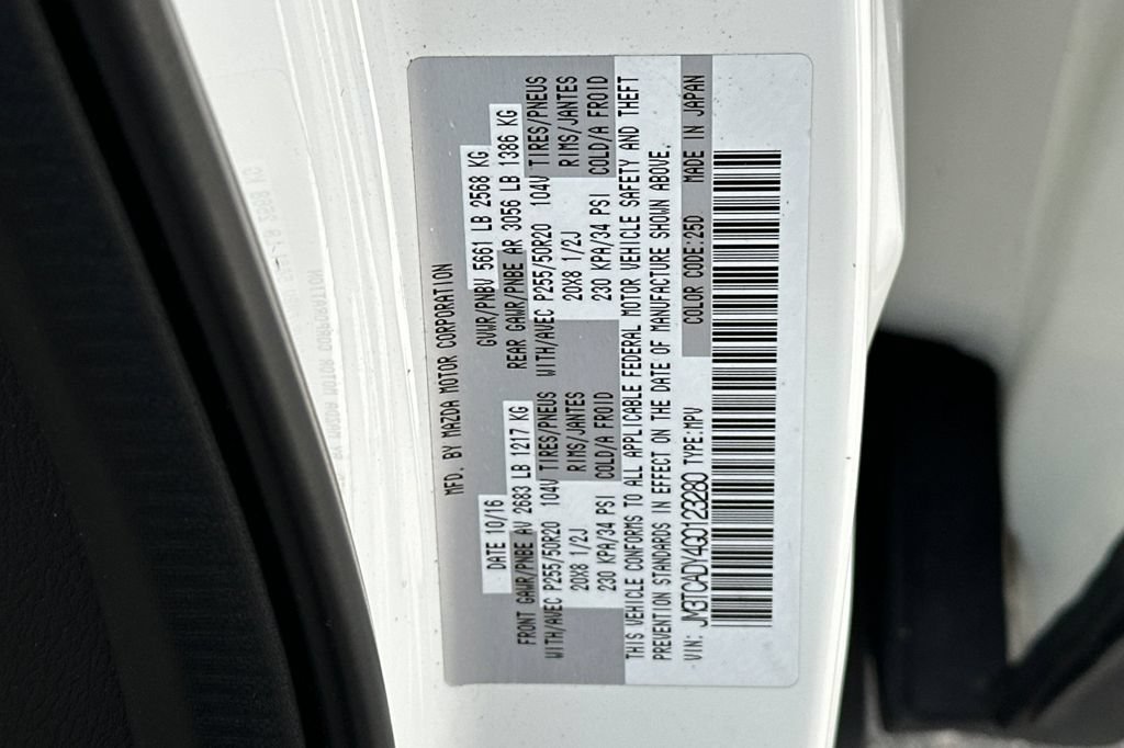 Used 2016 MAZDA CX-9 Grand Touring FWD image 29