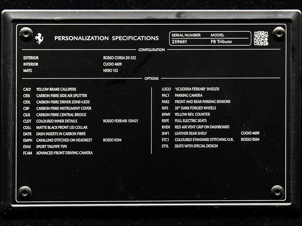 Certified 2021 Ferrari F8 Tributo image 40