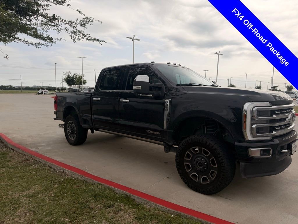 Used 2024 Ford F350 Platinum w/ FX4 Off-Road Package AWD/4WD image 9
