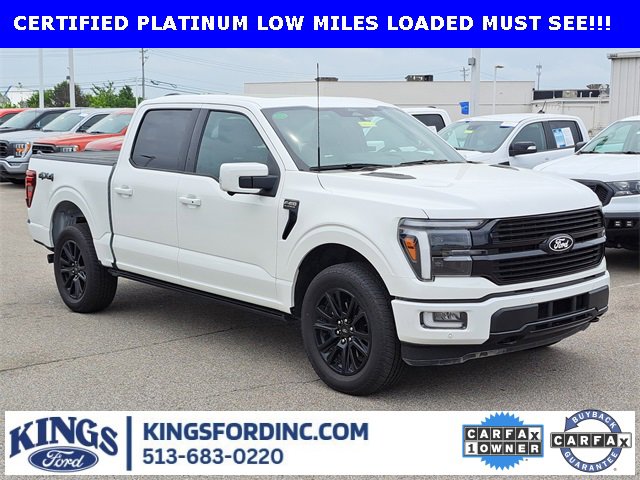 Certified 2024 Ford F150 Platinum w/ Equipment Group 702A High image 7
