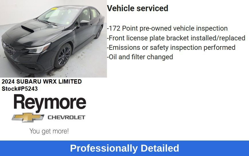 Used 2024 Subaru WRX Limited image 46