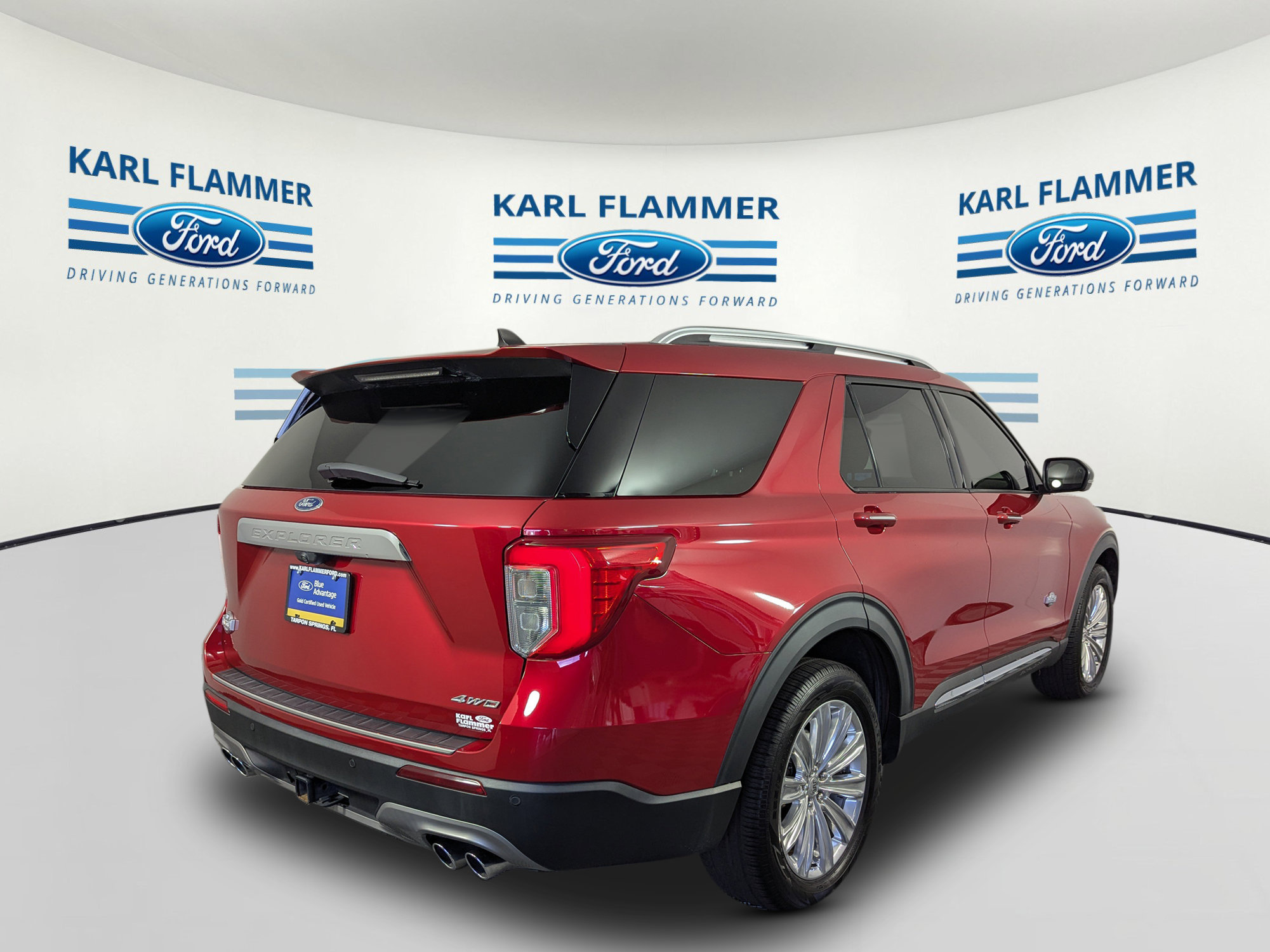 Certified 2021 Ford Explorer King Ranch w/ Premium Technology Package AWD/4WD image 3