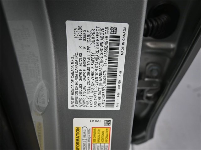 New 2026 Honda Civic Sport image 6