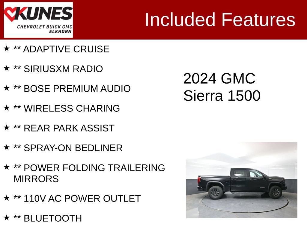 Used 2024 GMC Sierra 1500 AT4X AWD/4WD image 3