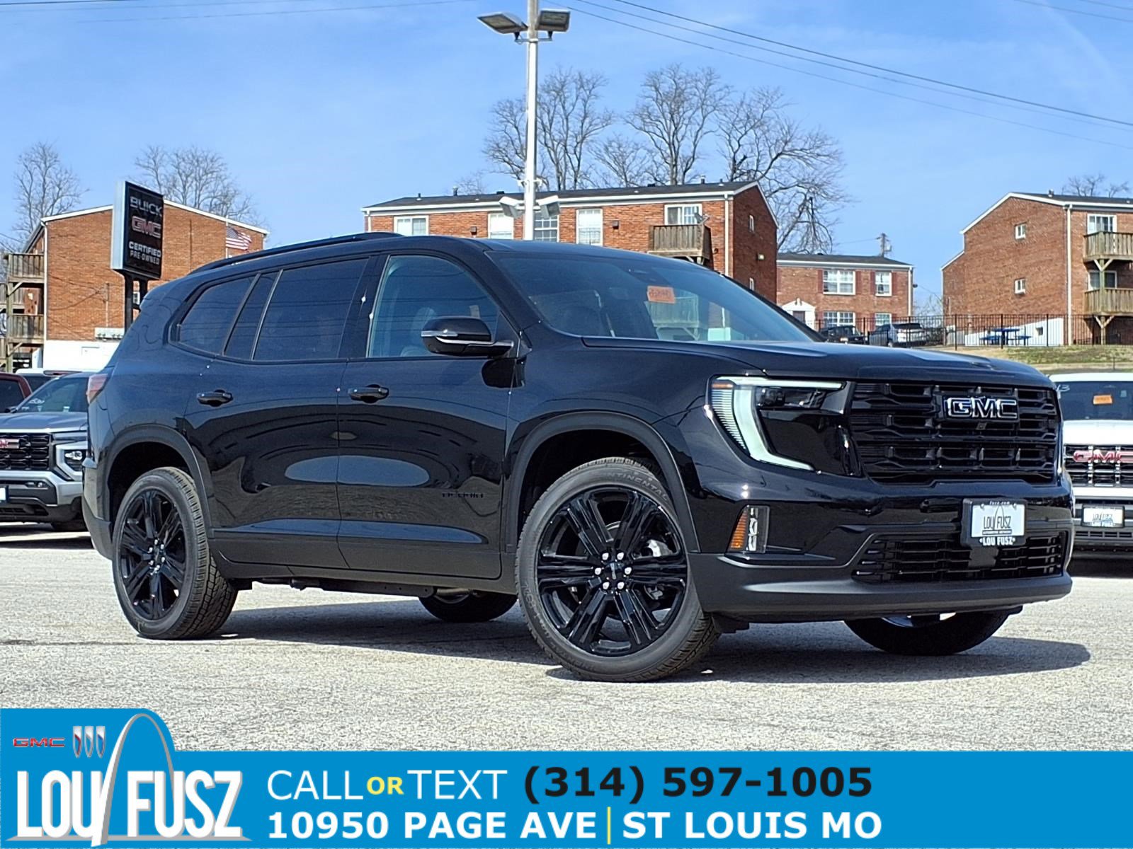 New 2026 GMC Acadia Elevation w/ Black Edition