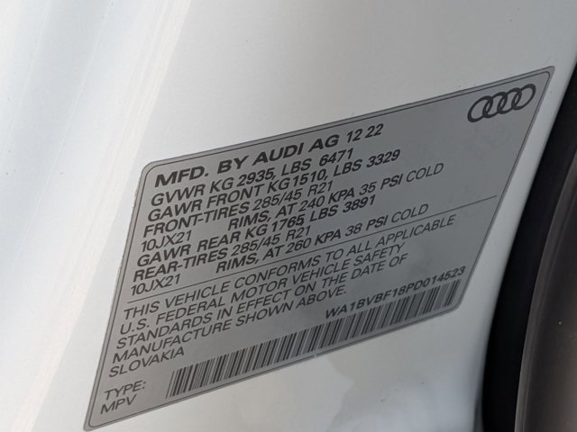 Certified 2023 Audi Q8 Premium Plus w/ Premium Plus Package image 26