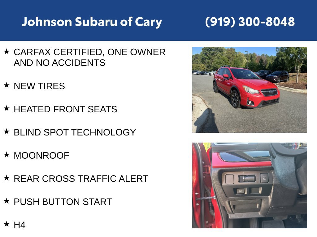 Used 2016 Subaru Crosstrek 2.0i Premium w/ Special Edition AWD/4WD image 6