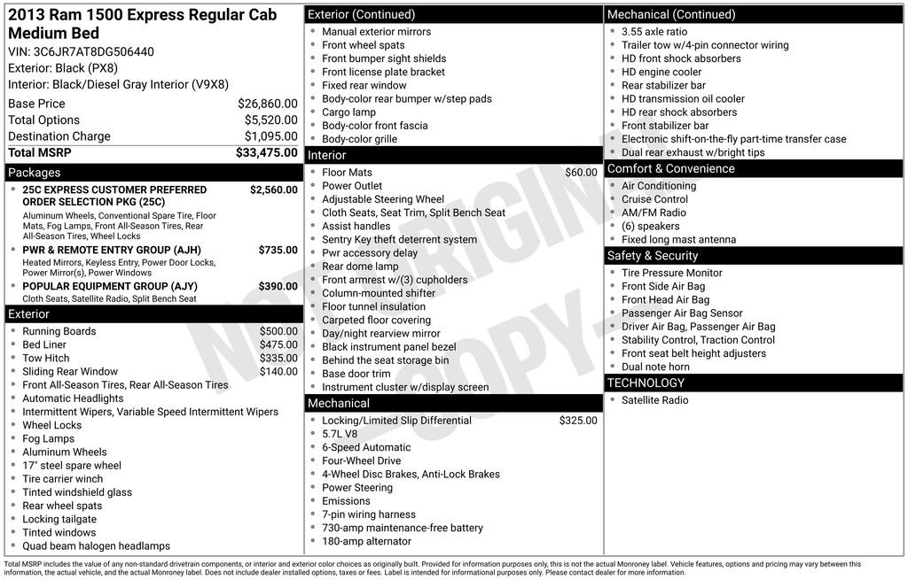 Used 2013 RAM 1500 Express AWD/4WD image 15