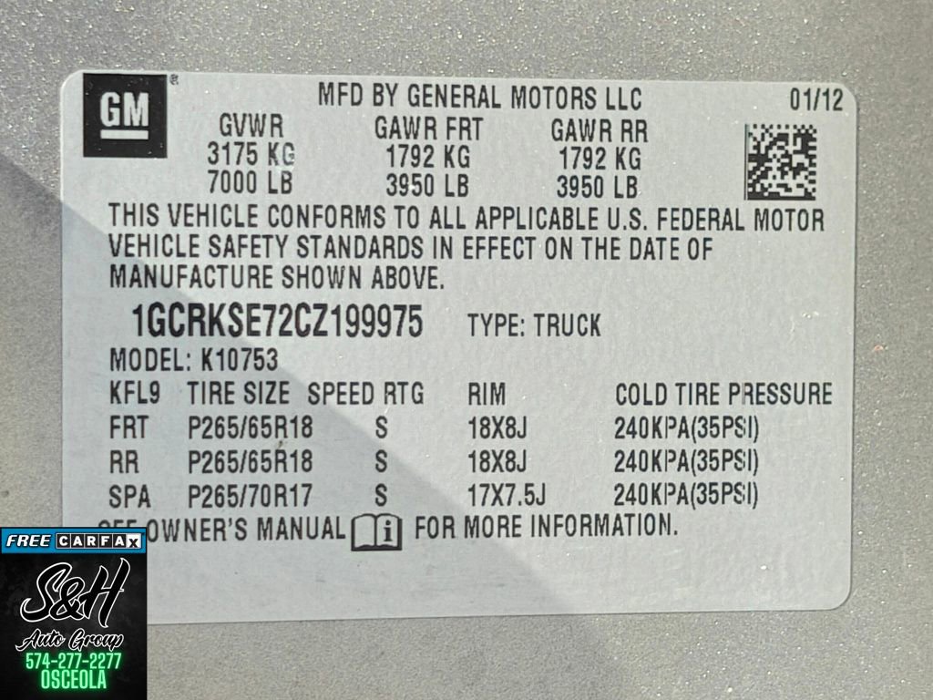 Used 2012 Chevrolet Silverado 1500 LT w/ All-Star Edition AWD/4WD image 19