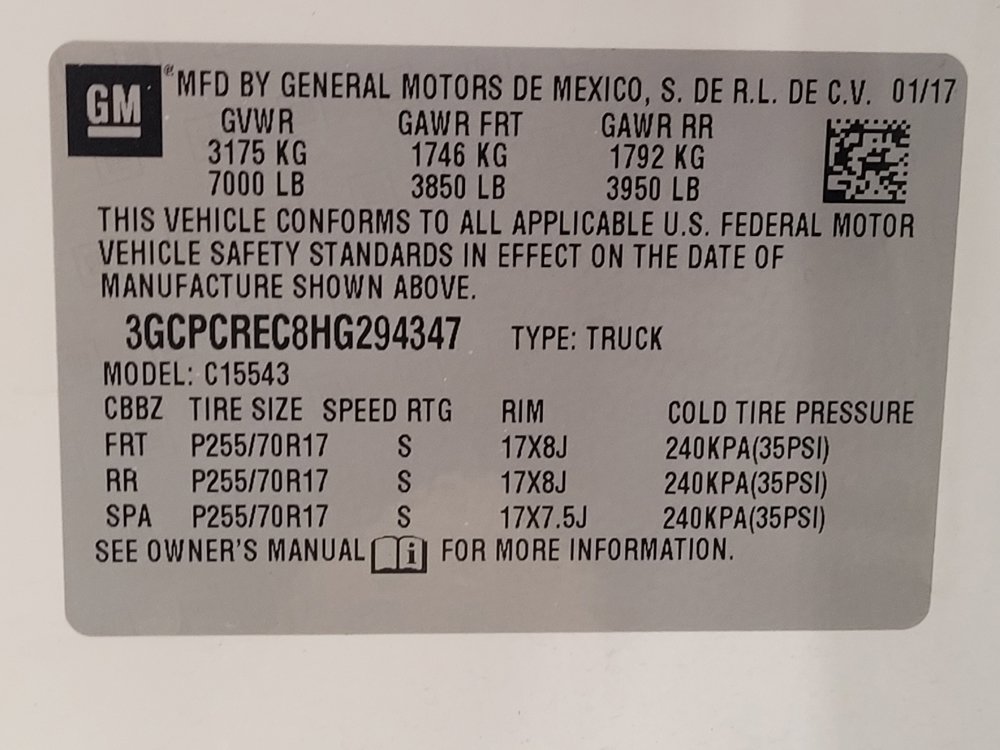 Used 2017 Chevrolet Silverado 1500 LT w/ All Star Edition RWD image 29