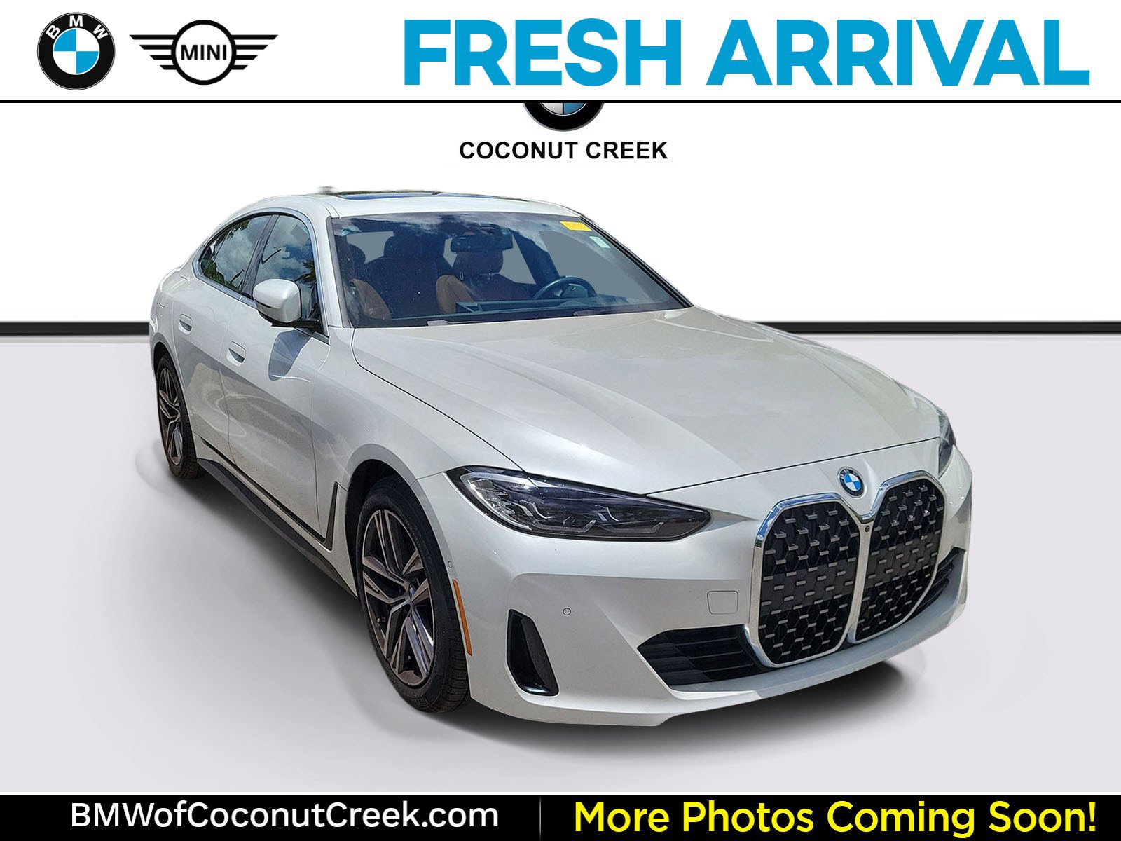 Certified 2024 BMW 430i Gran Coupe w/ Premium Package RWD image 1