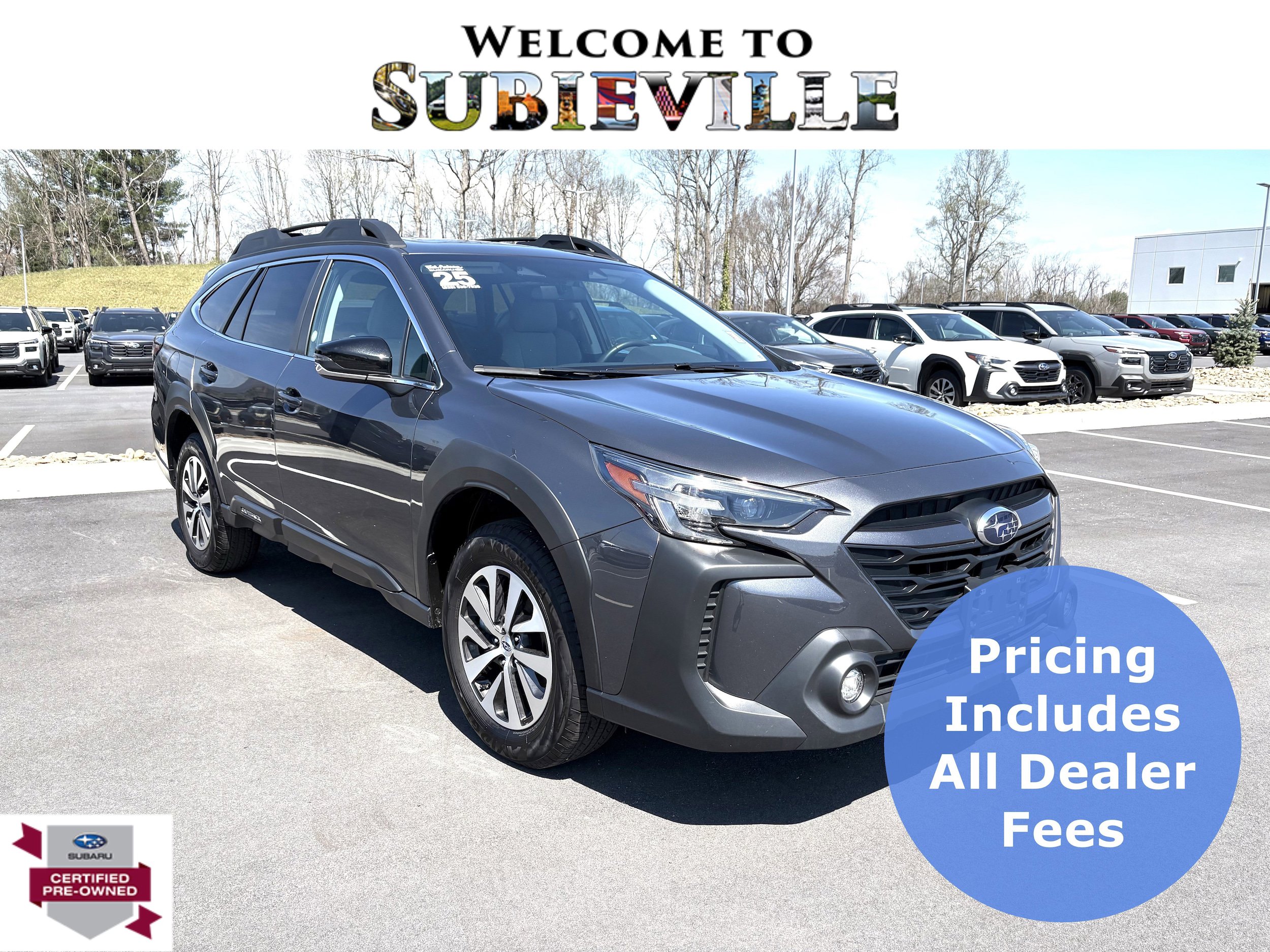 Certified 2025 Subaru Outback Premium AWD/4WD image 1