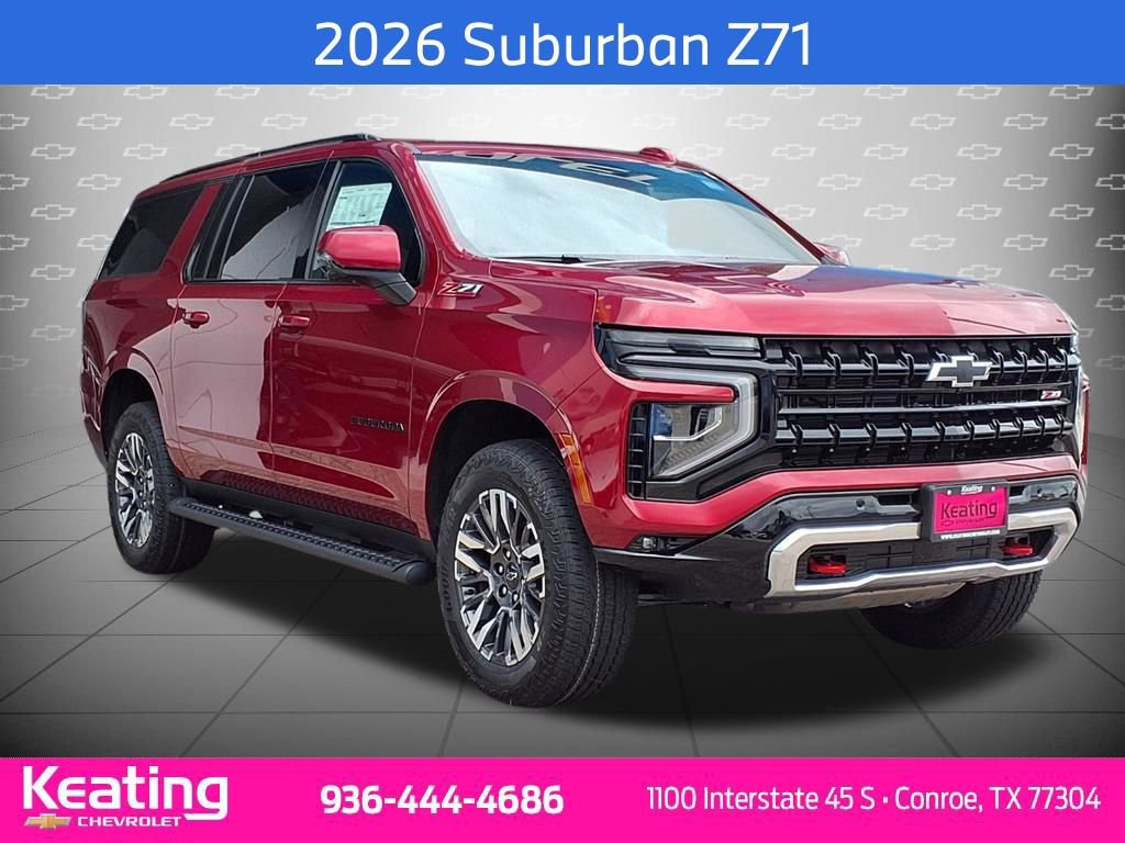New 2026 Chevrolet Suburban Z71 w/ Comfort Package AWD/4WD video 1