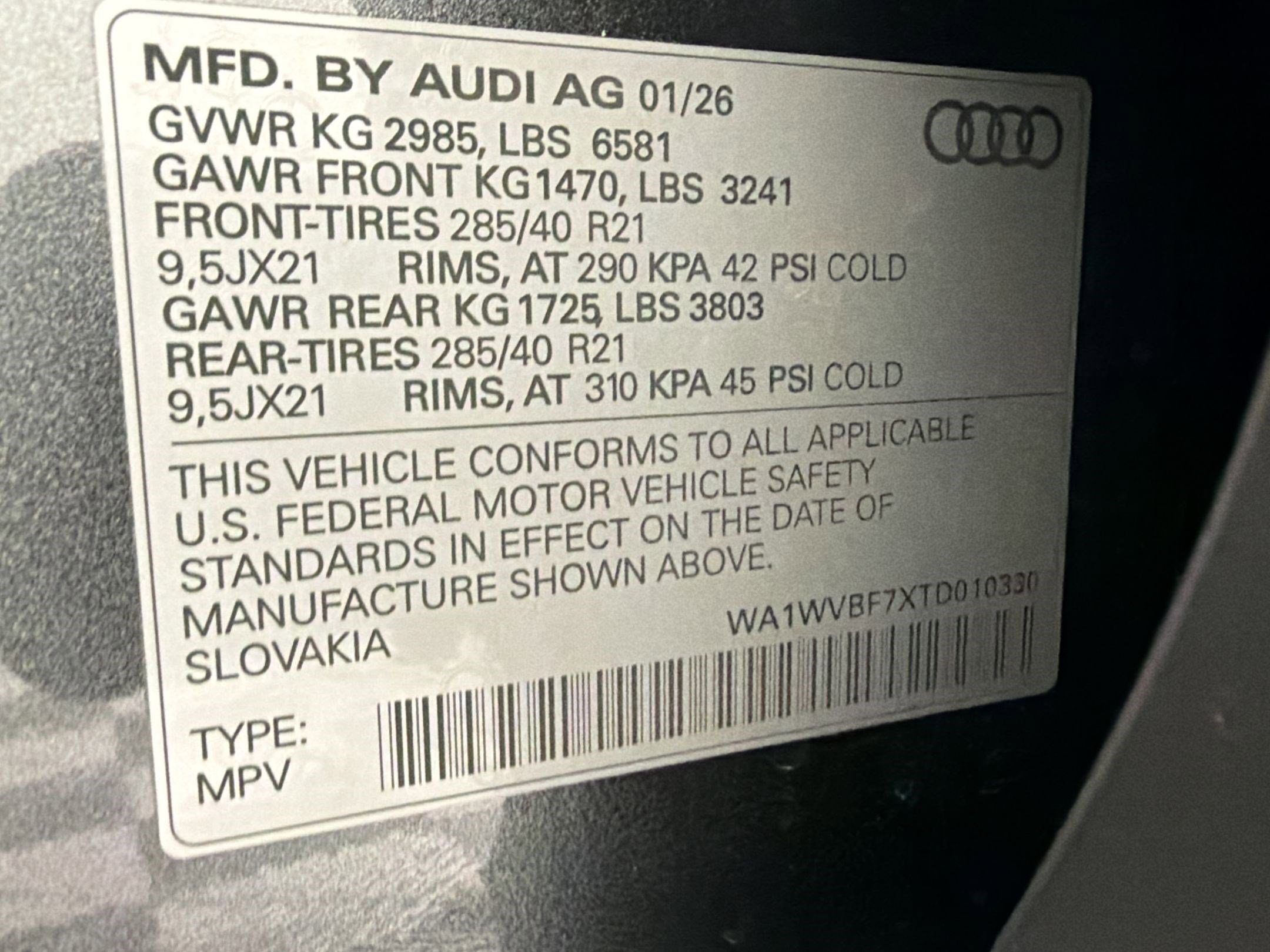 New 2026 Audi Q7 3.0T Prestige AWD/4WD image 18