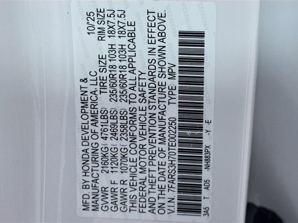 Certified 2026 Honda CR-V EX-L image 42