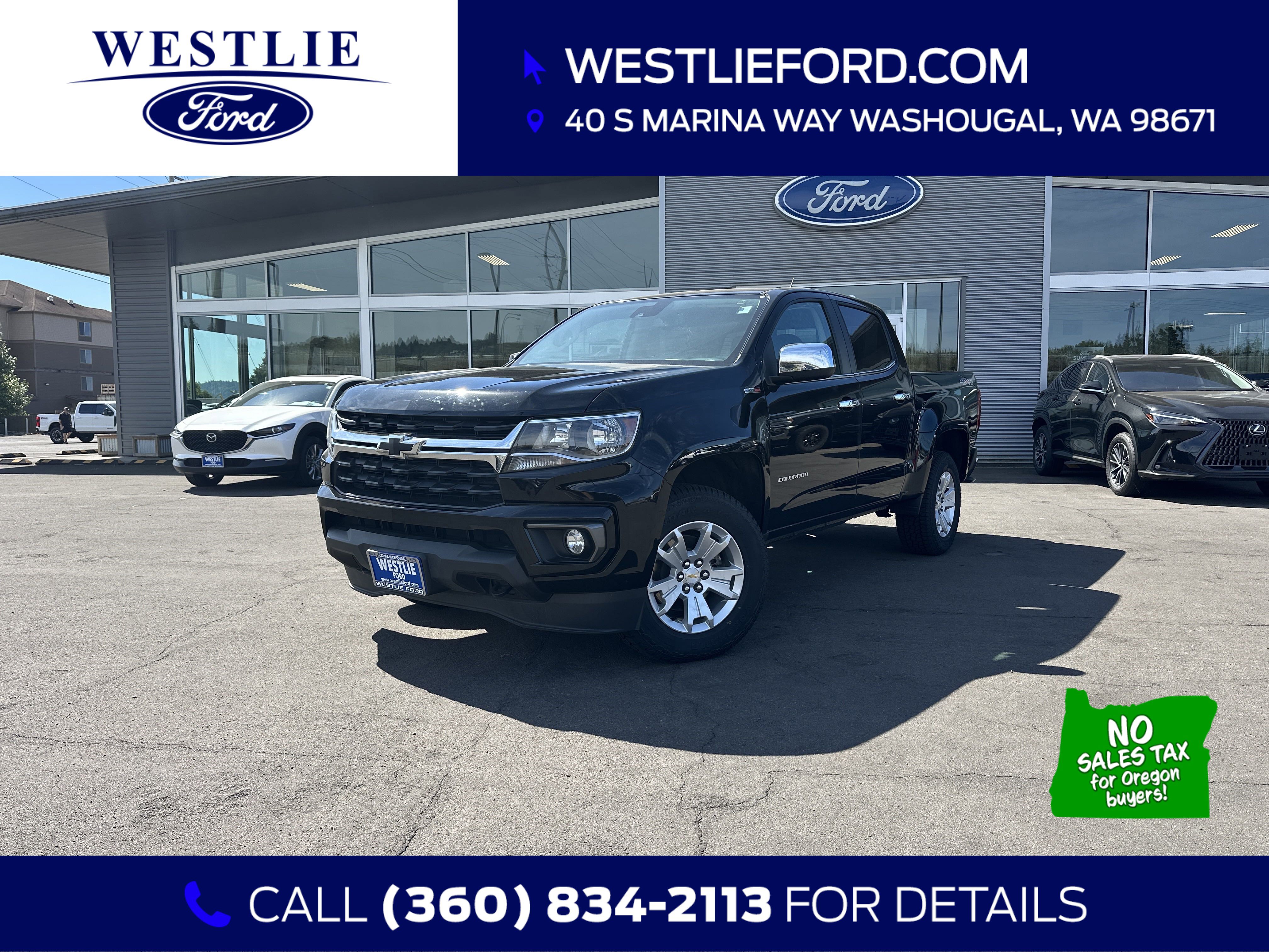Used 2021 Chevrolet Colorado LT w/ Safety Package