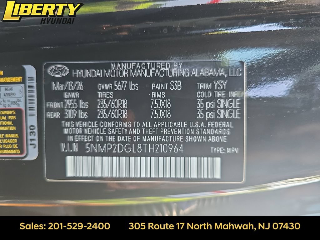 Certified 2026 Hyundai Santa Fe SEL AWD/4WD image 30