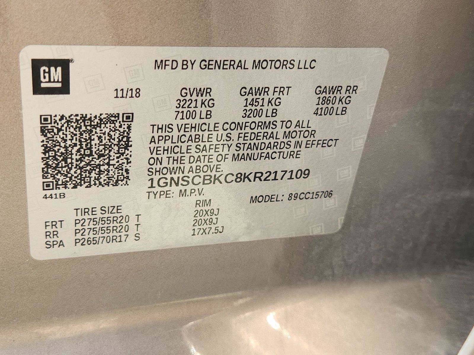 Used 2019 Chevrolet Tahoe LT w/ Texas Edition Package RWD image 33