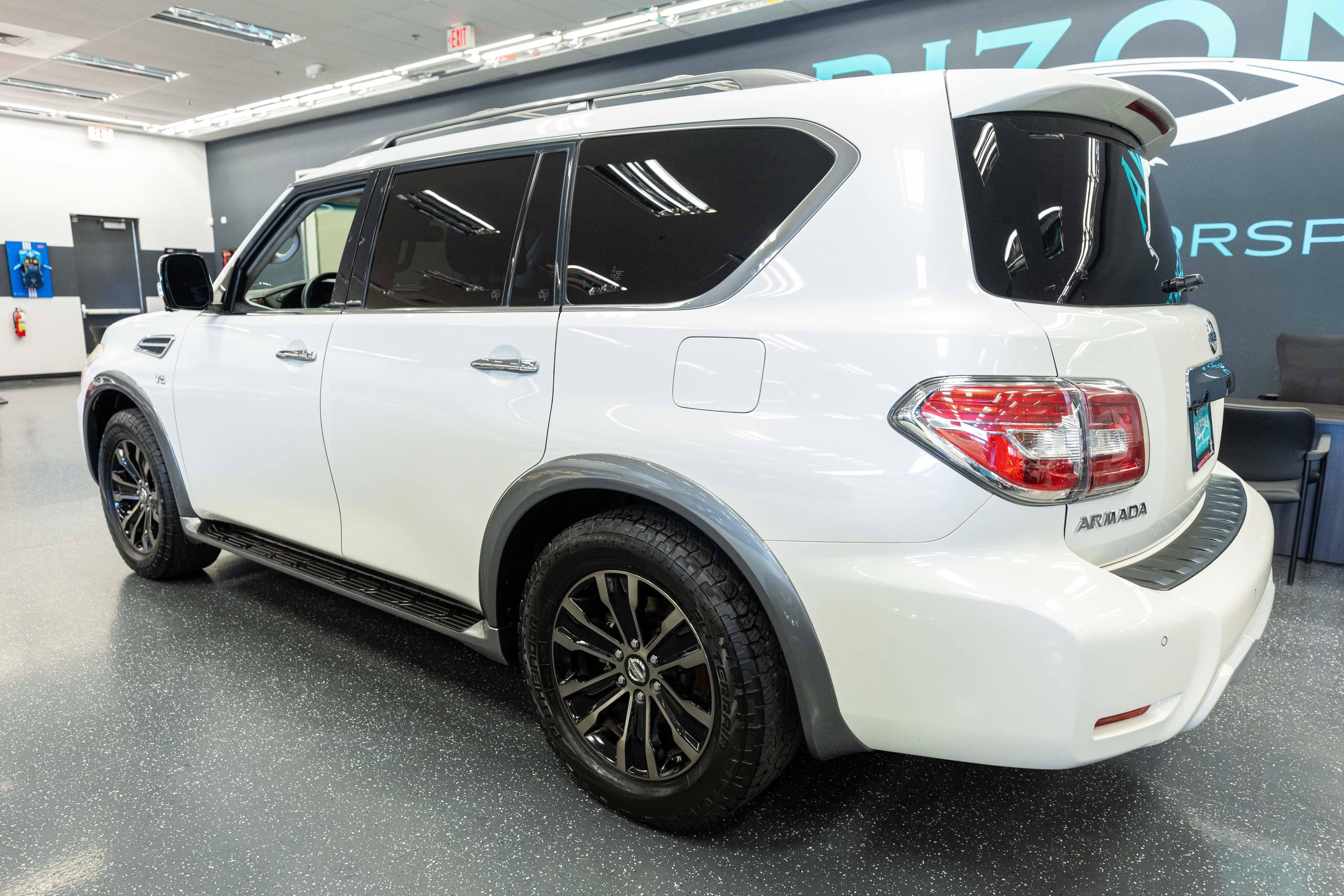 Used 2017 Nissan Armada Platinum w/ Captain Seat Package RWD image 9