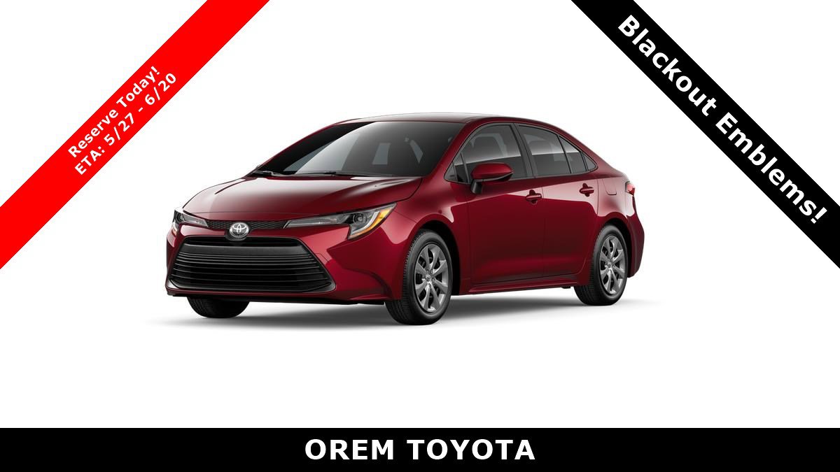 New 2026 Toyota Corolla LE