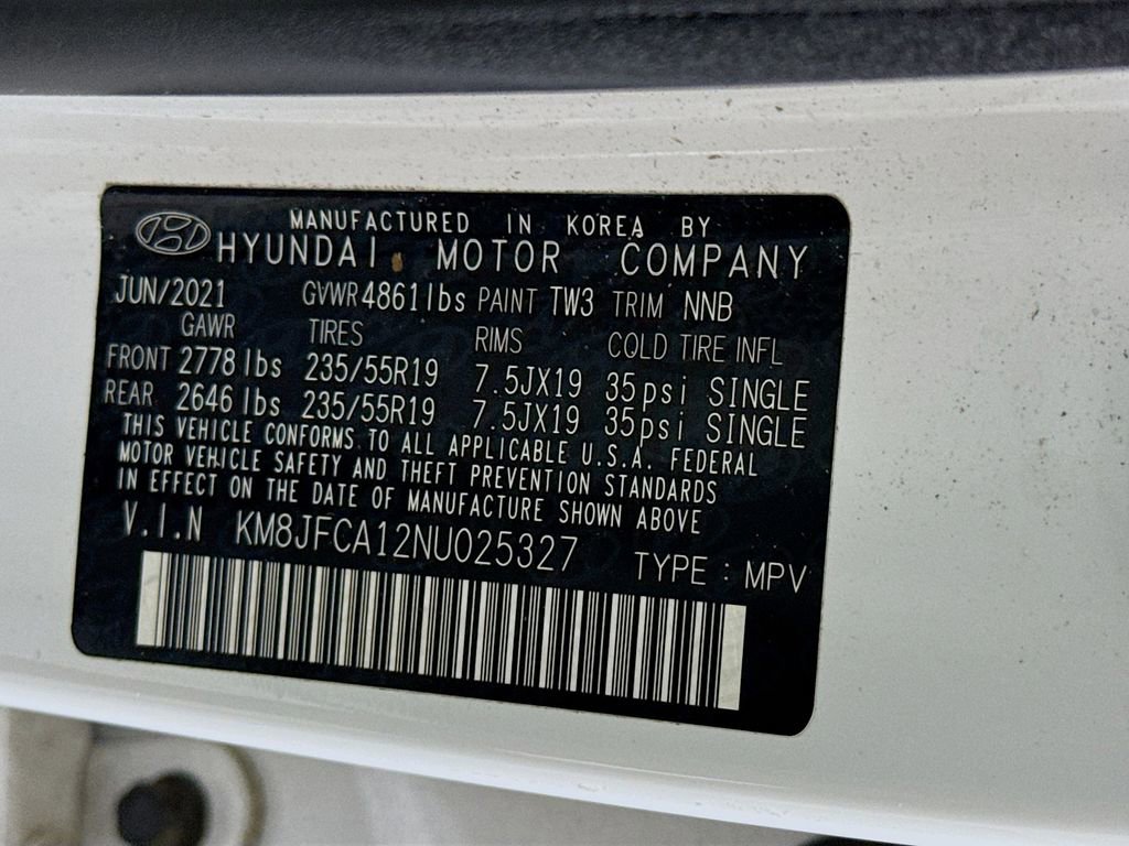 Certified 2022 Hyundai Tucson SEL AWD/4WD image 37