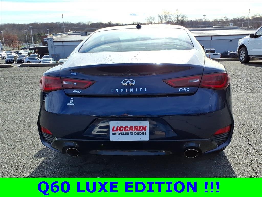 Used 2022 INFINITI Q60 3.0t Luxe w/ Cargo Package image 6