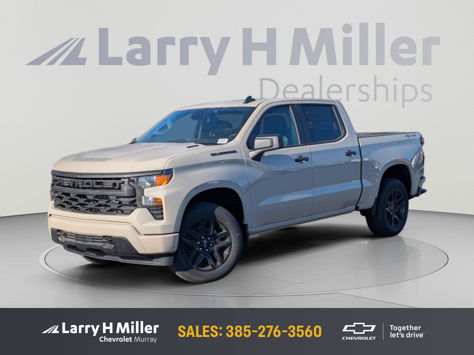 New 2026 Chevrolet Silverado 1500 Custom w/ LPO, Dark Essentials Package AWD/4WD image 1