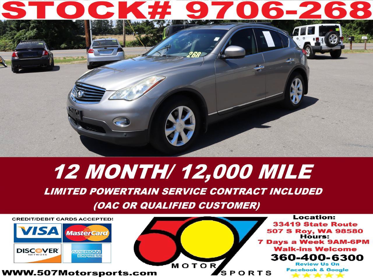 Used 2010 INFINITI EX35 Journey AWD/4WD image 2