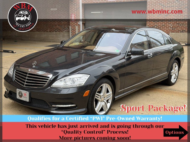 Used 2013 Mercedes-Benz S 550 4MATIC