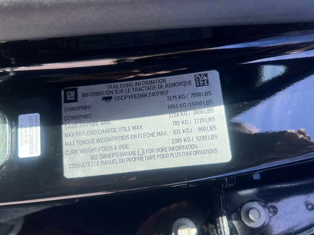 Used 2019 Chevrolet Silverado 1500 LT Trail Boss image 28