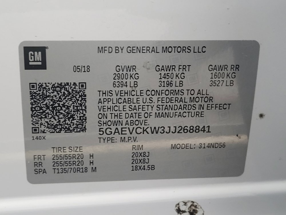 Used 2018 Buick Enclave Avenir w/ Avenir Technology Package image 33
