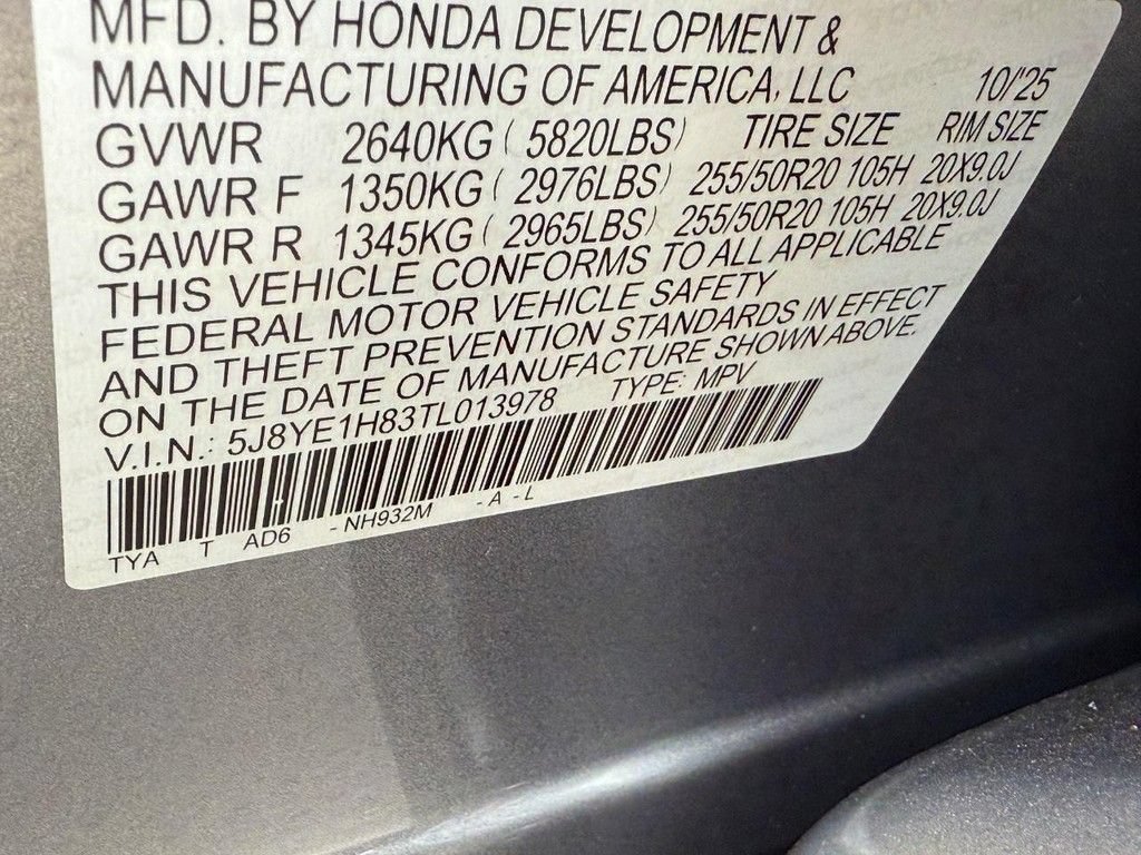 Certified 2026 Acura MDX w/ Advance Package AWD/4WD image 20