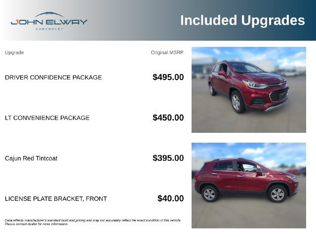 Used 2018 Chevrolet Trax LT w/ Driver Confidence Package AWD/4WD image 7