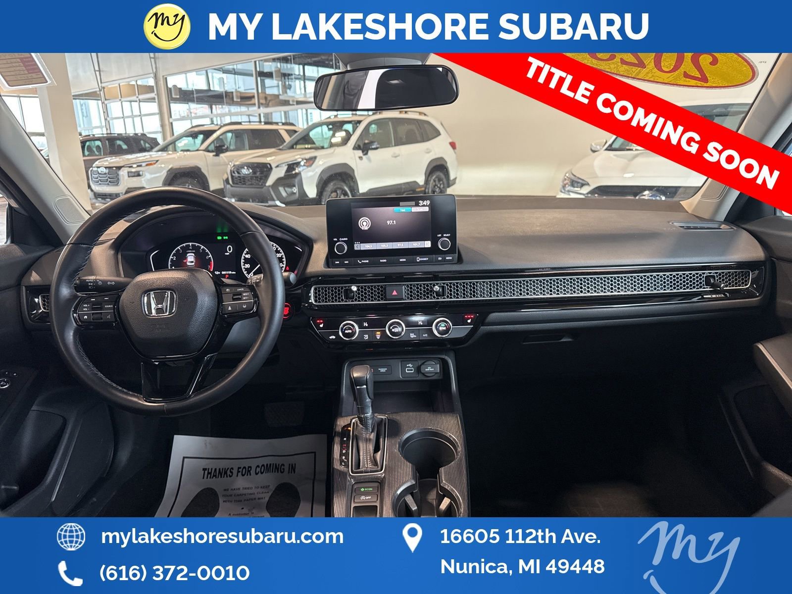 Used 2023 Honda Civic EX image 10