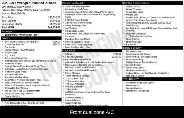 Used 2021 Jeep Wrangler Unlimited Rubicon image 9