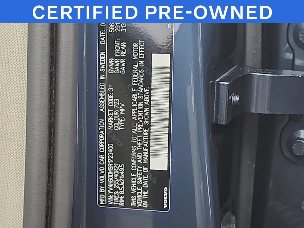 Certified 2024 Volvo XC60 T8 Ultimate w/ Protection Package Premier AWD/4WD image 30