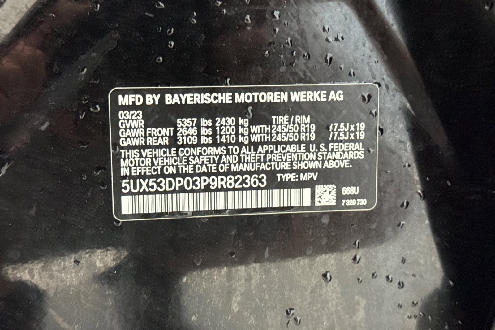 Used 2023 BMW X3 xDrive30i image 32