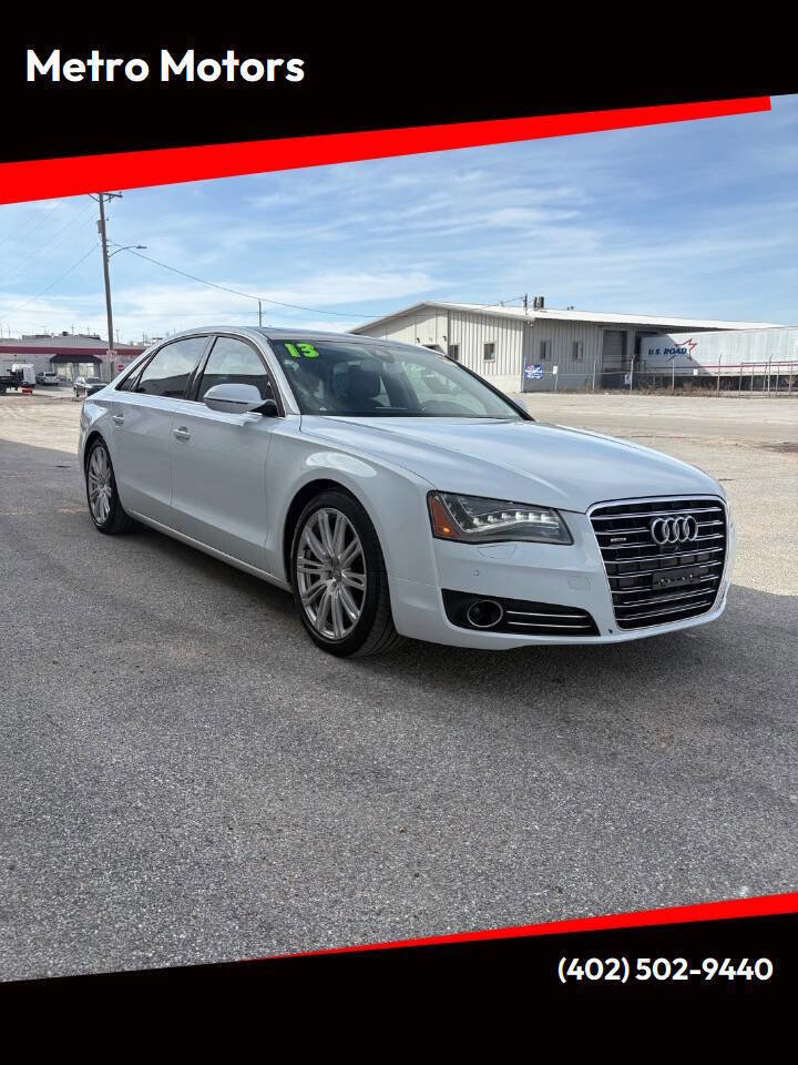 Used 2013 Audi A8 L 4.0T w/ Sport Design Pkg
