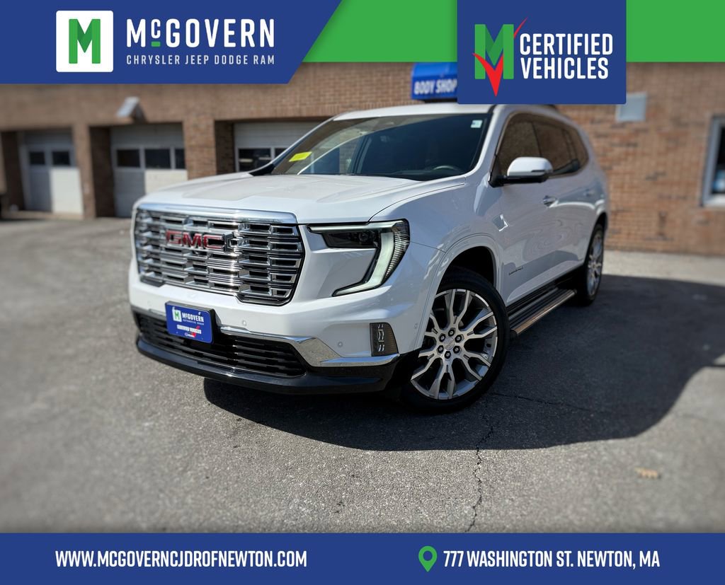 Used 2025 GMC Acadia Denali w/ Super Cruise Package
