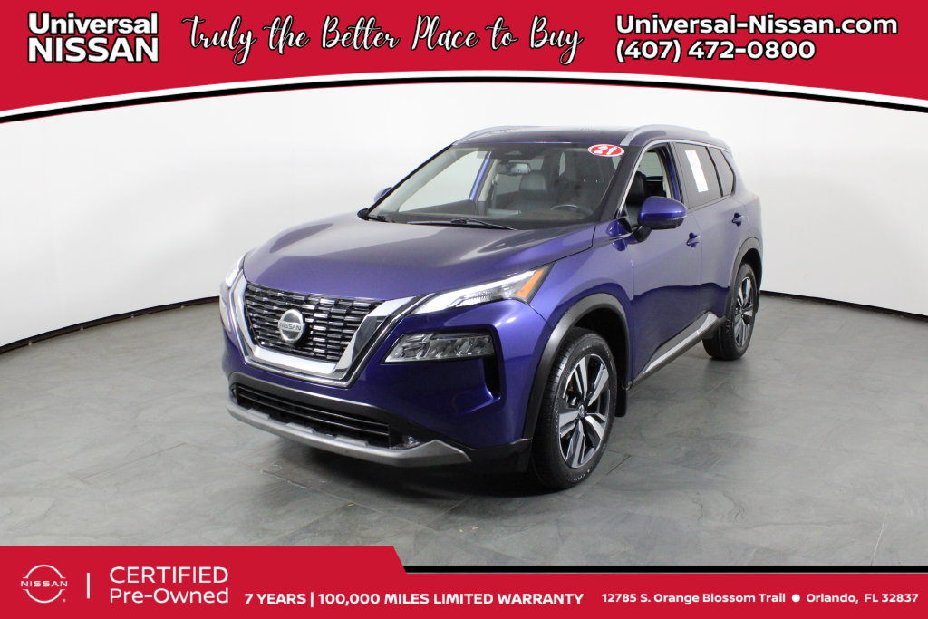 Certified 2021 Nissan Rogue SL
