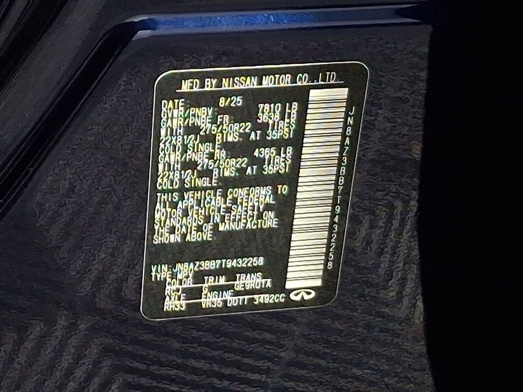 New 2026 INFINITI QX80 Luxe w/ Cargo Package image 20
